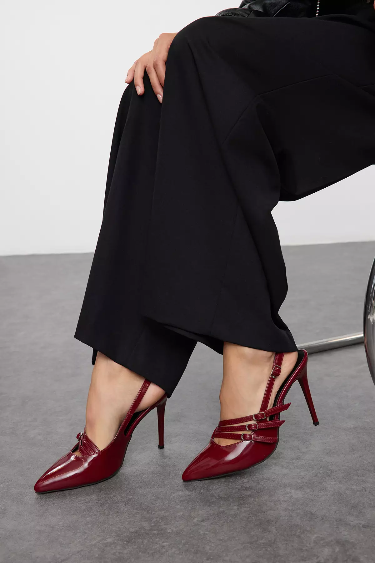 Buckled High Heels