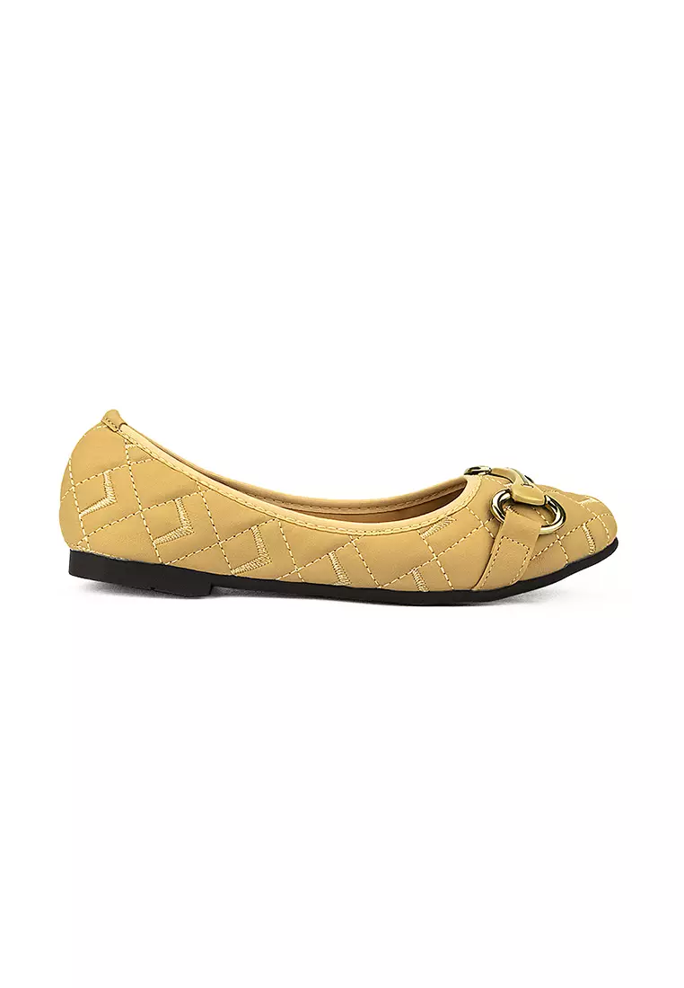 Discount on Mario D' boro Runway  shoes - SKU: Women's Ballet Flats LW 25997 Beige C44