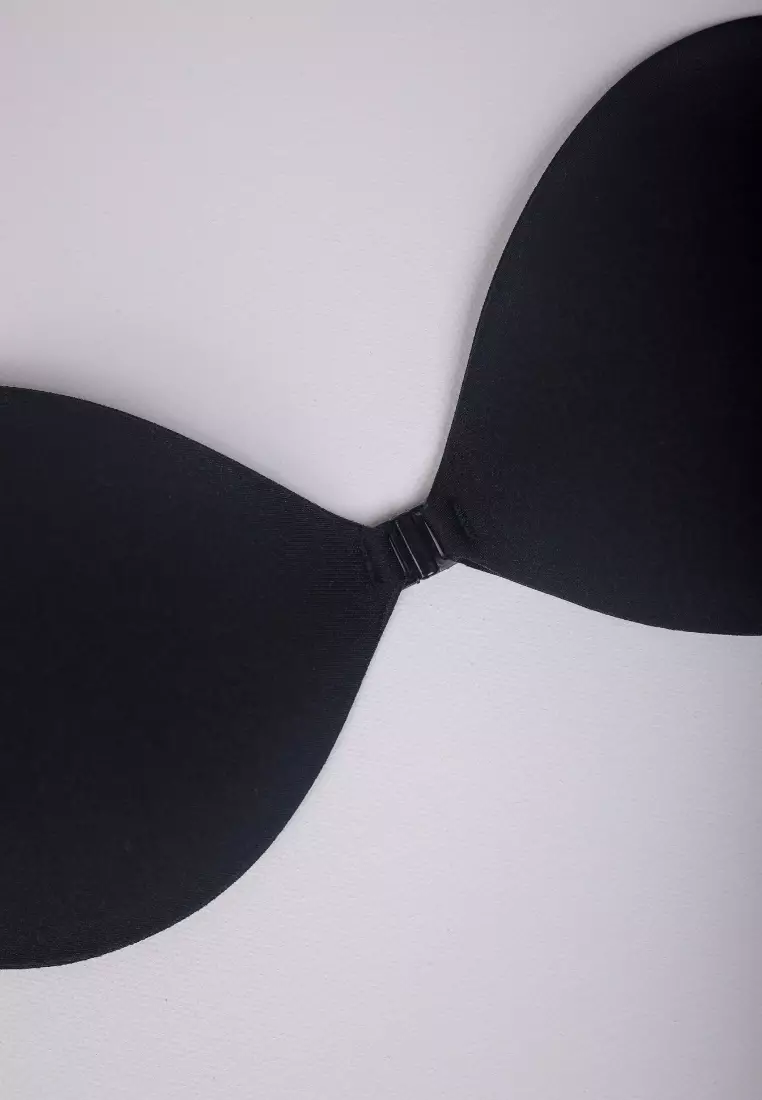Love Knot [3 Packs] Mango Shape Seamless Invisible Reusable Adhesives Push  Up Nubra Stick On Wedding Silicon Bra (Black) 2024, Buy Love Knot Online