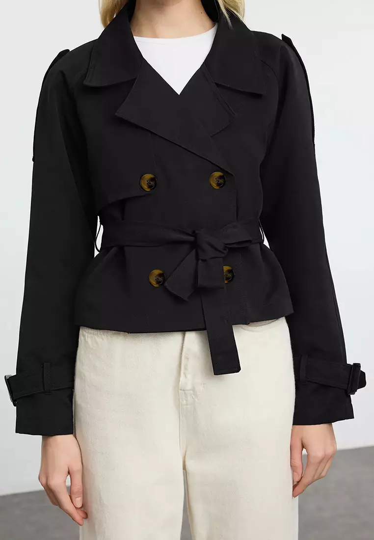 Long Sleeves Trench Coat