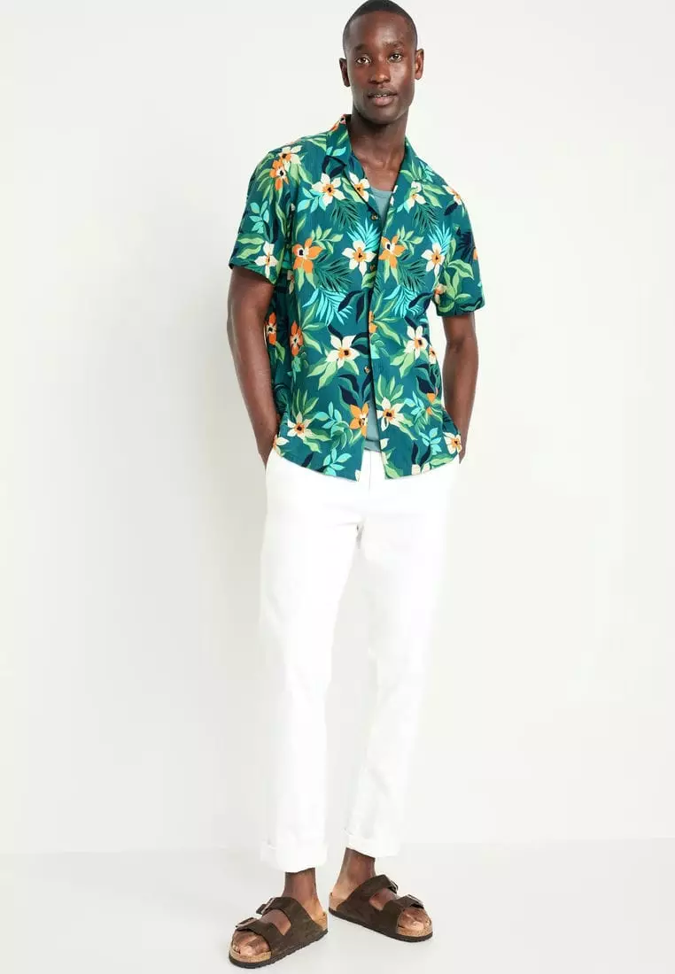 Short-Sleeve Camp Shirt