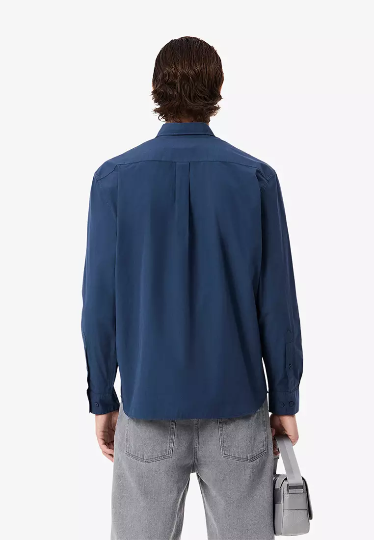 Lightweight Relaxed Fit Poplin Shirt