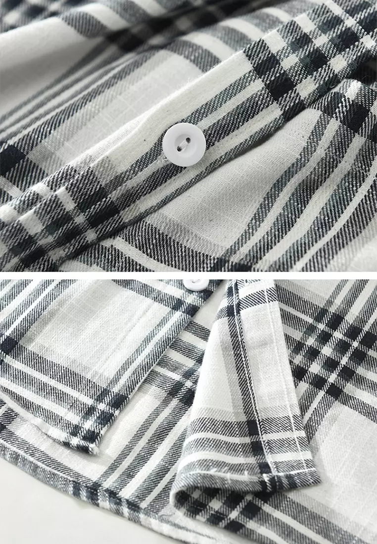 Vintage Plaid Pocket Shirt WM7252