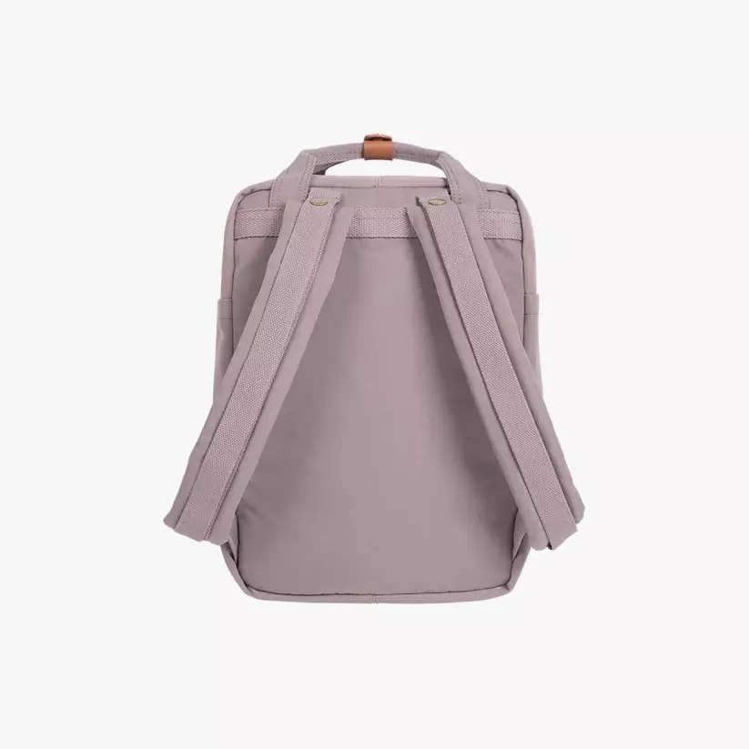 Doughnut Macaroon Backpack Crinkle Nylon Lavender Tas Unisex - D010-0075-F