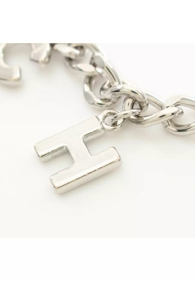 Chanel Pre-loved CHANEL CHANEL Logo chain belt Silver 10V 2023, Buy Chanel  Online