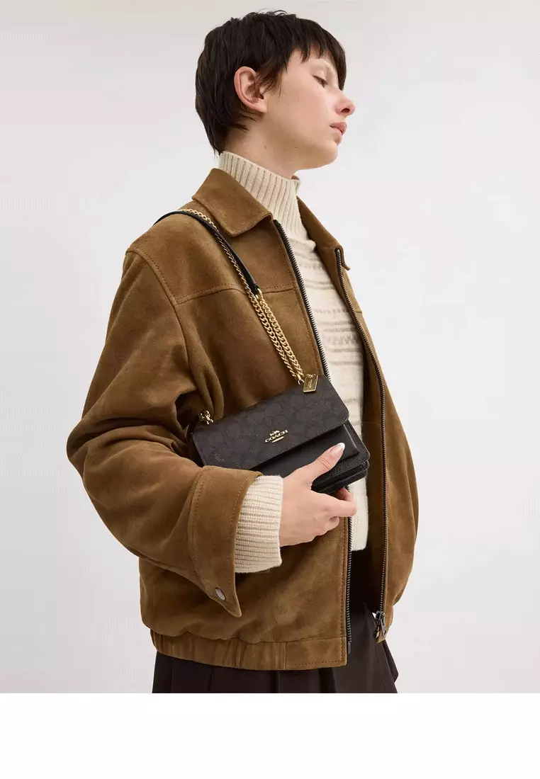 Mini Klare Crossbody In Signature Canvas