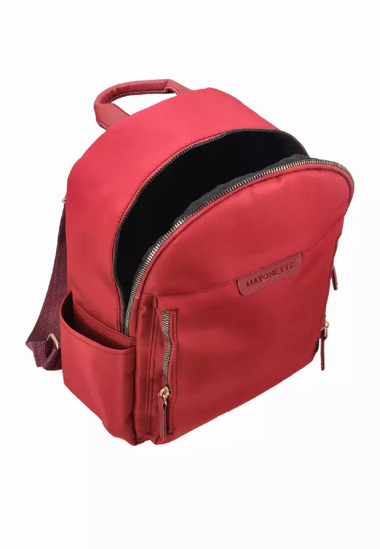 MAYONETTE Talulla Backpack - Tas Fashion Wanita - Women's Backpack - Maroon