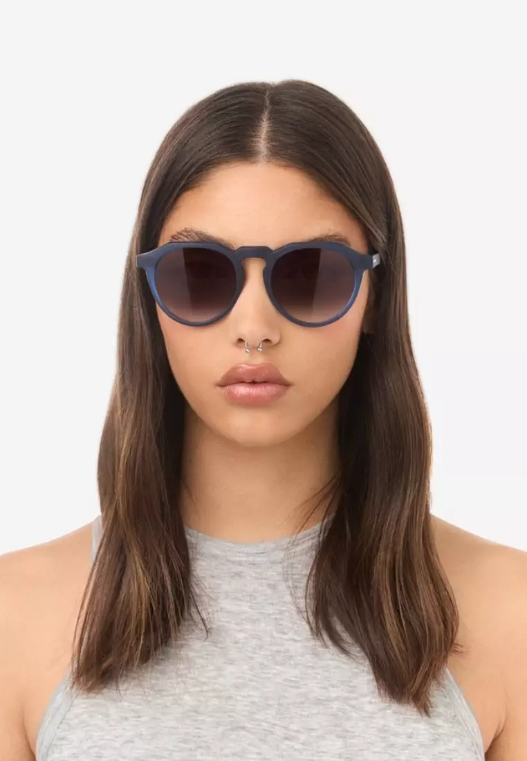 Warwick Raw - Navy Transparent Iron Sunglasses for Men and Women, Unisex. Official Product designed and Made in Spain