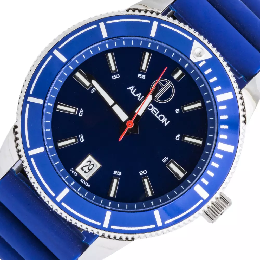 Jam Tangan Alain Delon Jam Tangan Pria AD434-1382 Original