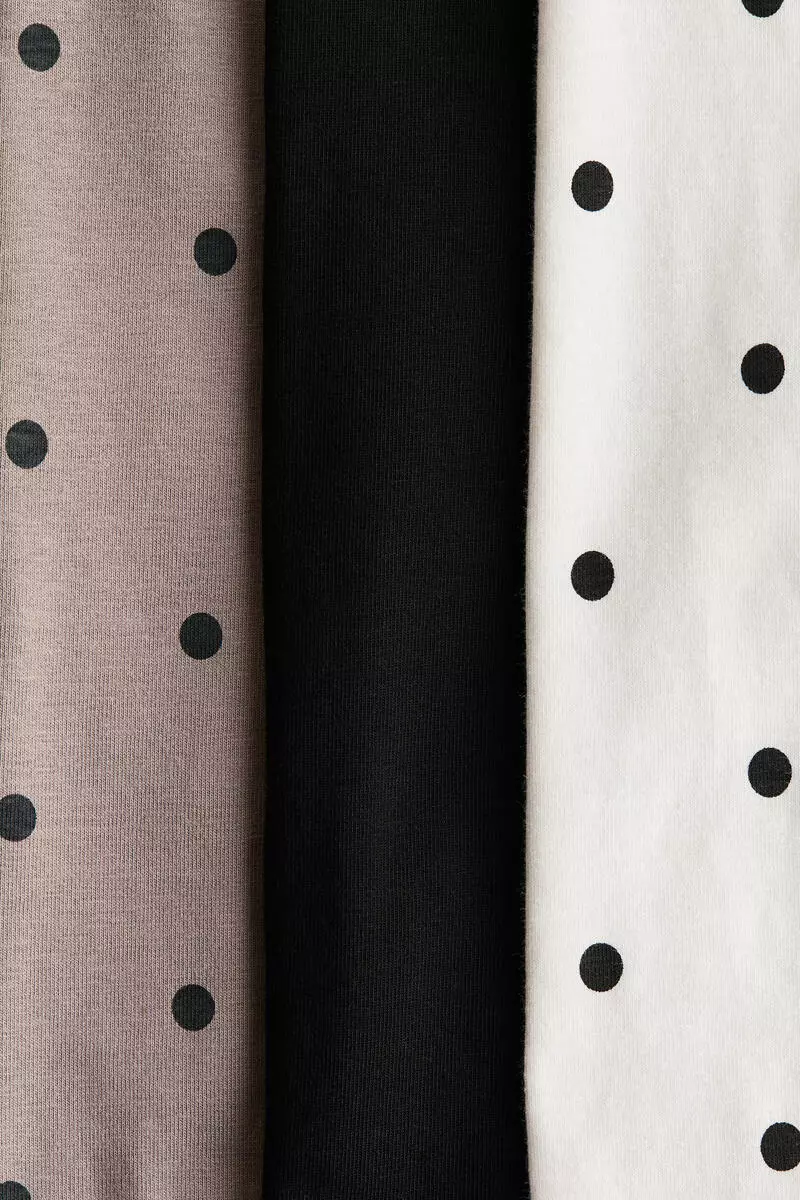 3-pack cotton leggings