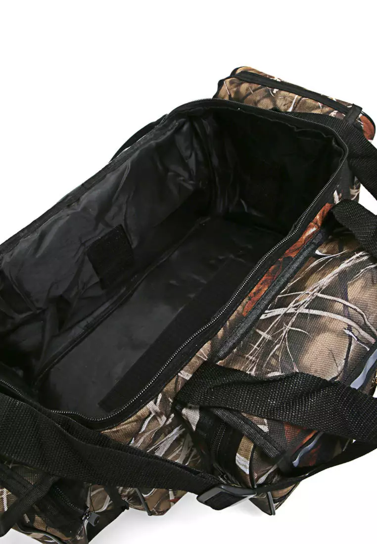 Frans Tas Perlengkapan Memancing Unisex Portable Fishing Bucket 50CM Material Nylon ORIGINAL - Camouflage