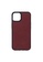 THEIMPRINT red IPHONE 13 PRO SAFFIANO LEATHER PHONE CASE - BURGUNDY 98D34ESD1F0DD5GS_1