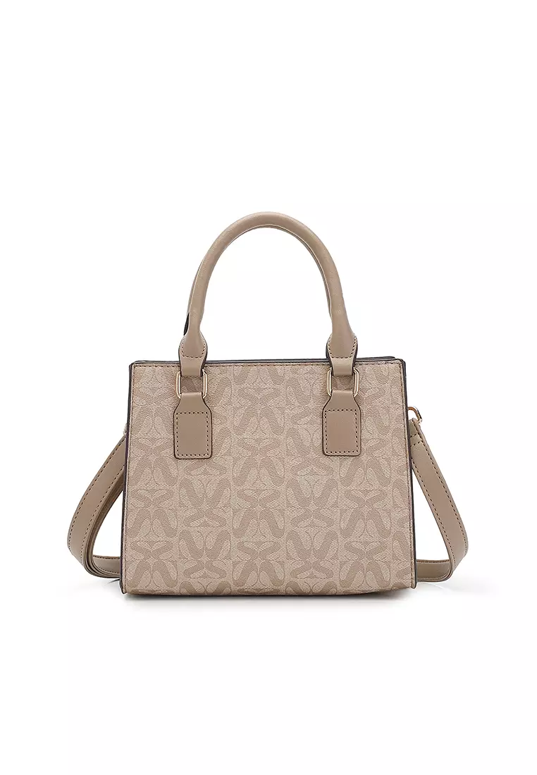 Women's Top Handle Bag / Sling Bag / Crossbody Bag / Shoulder Bag (手拿袋 / 斜孭袋 / 單肩包) - 米黃色