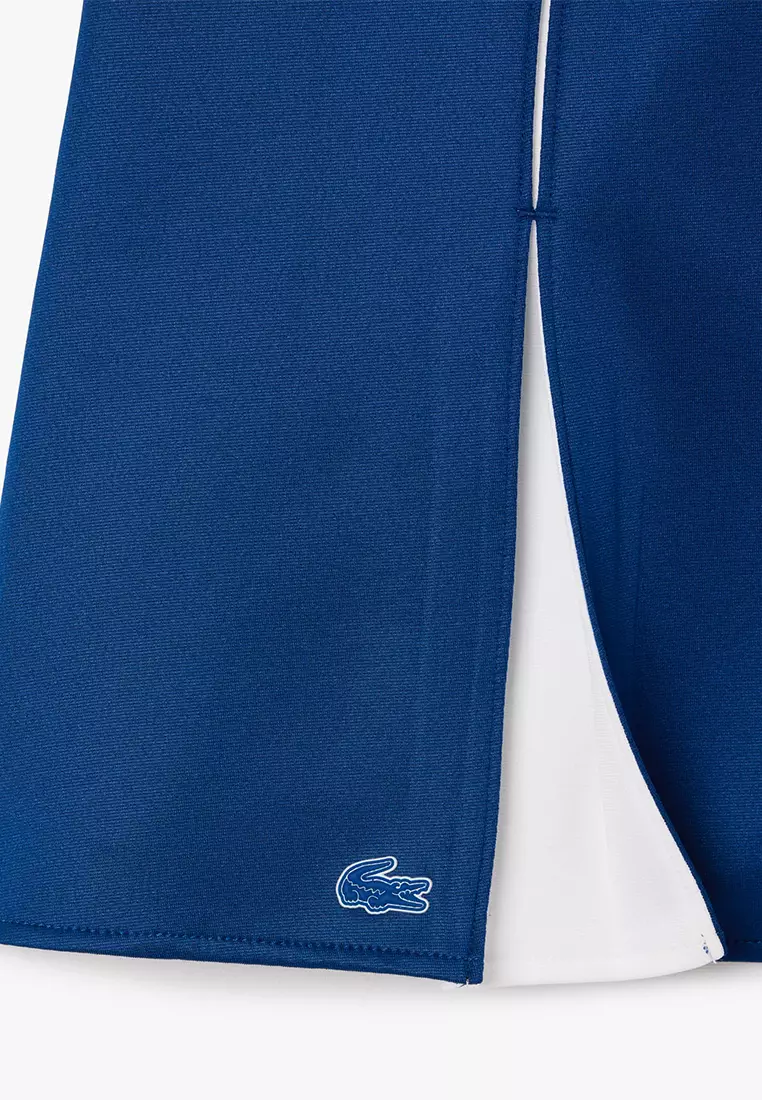 Adjustable Color-Block Interlock Skirt