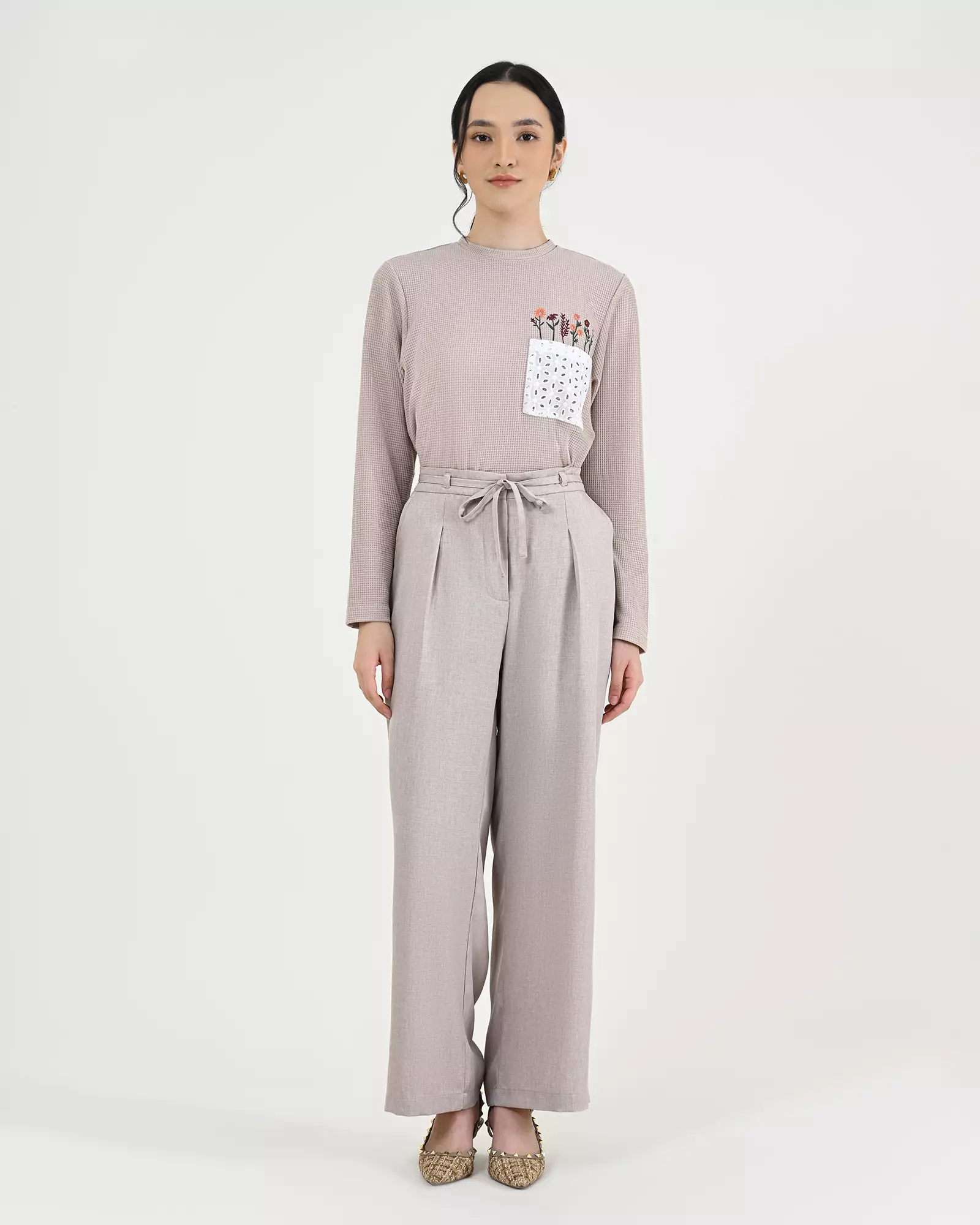 Geulis.id ARWEN PANTS - Beige