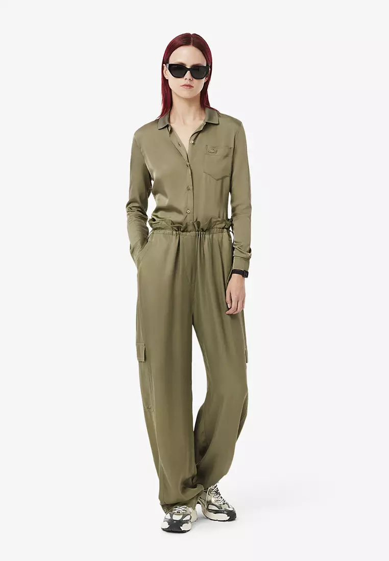 Fluid Ribbed Collar Shirt