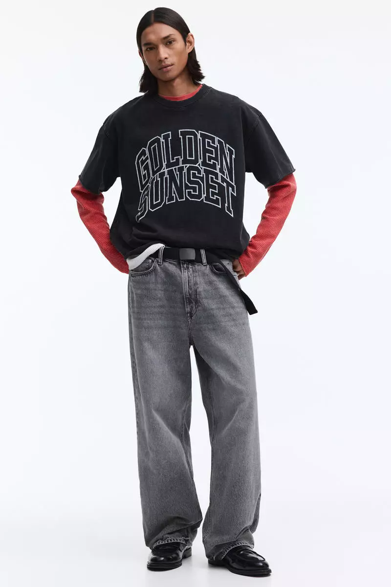 Oversized Fit Boxy-style t-shirt