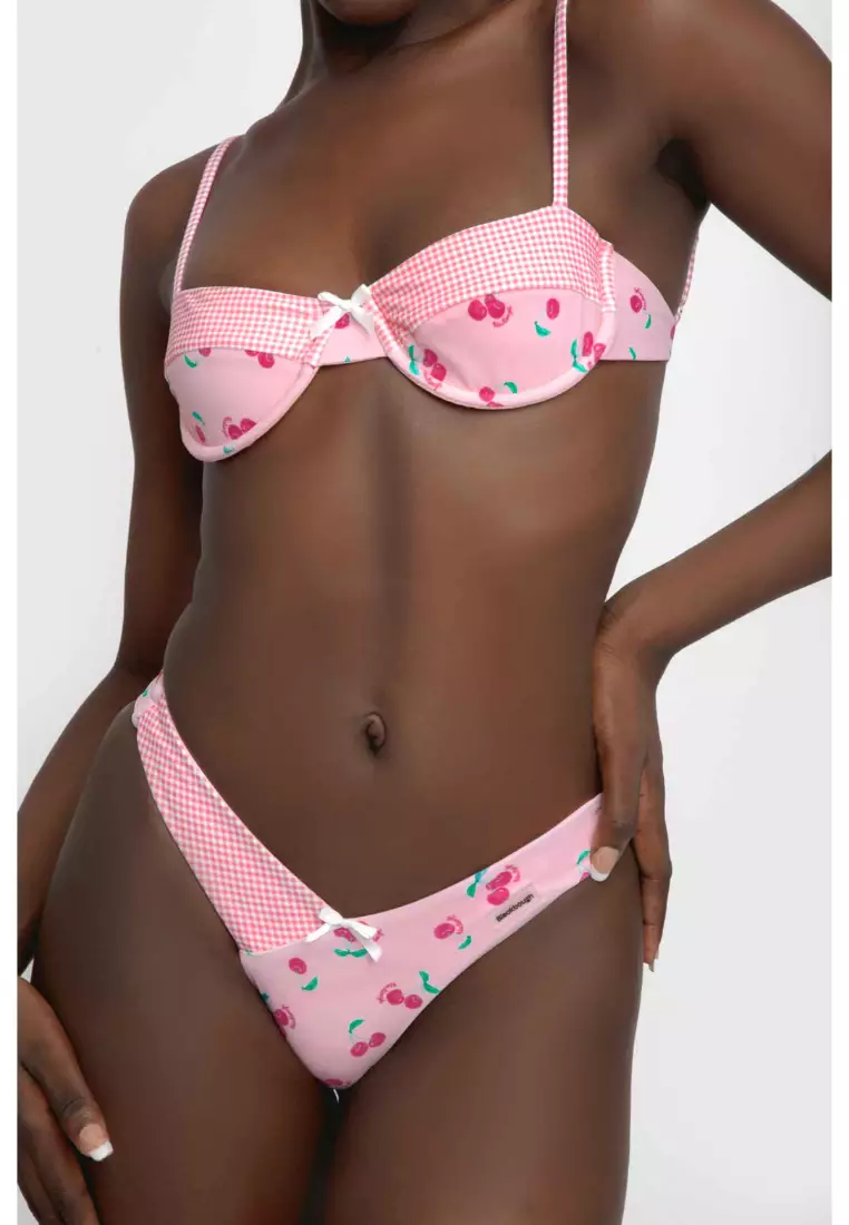 Amber Underwire Top / Cherry Bon Bon