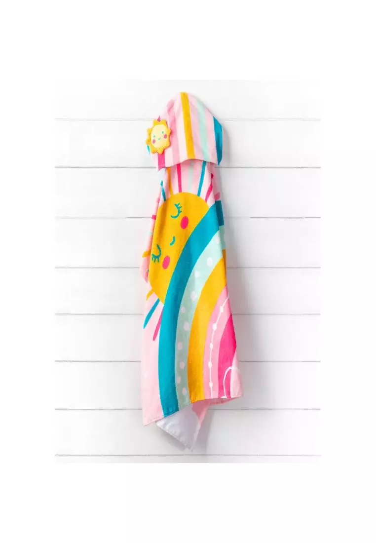 Hooded Towel Rainbow