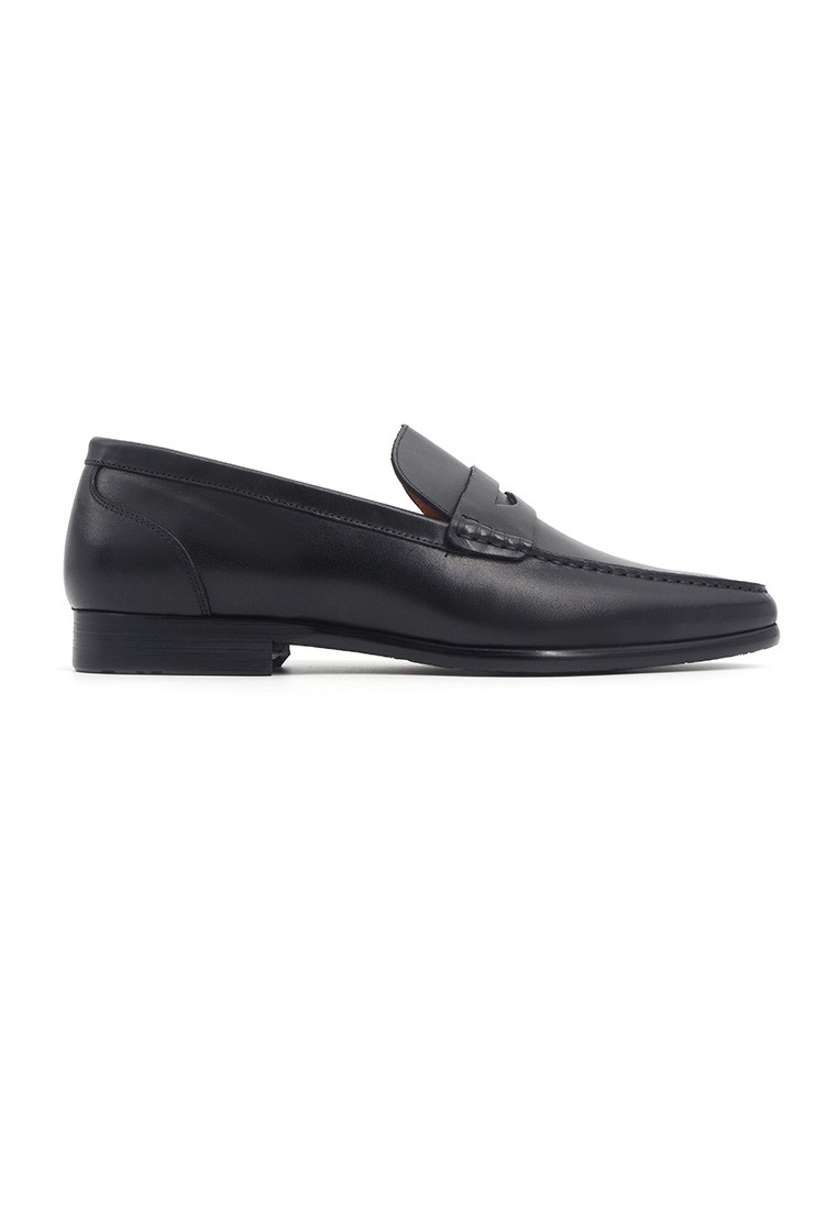 Simon Carter Penny Loafer - Black