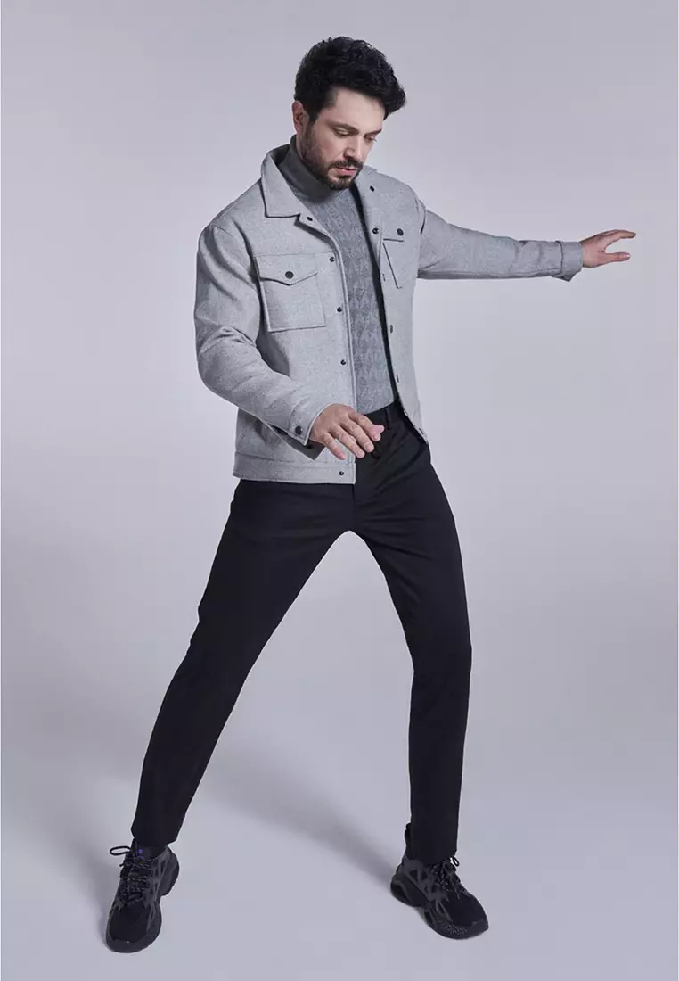 Turtleneck Patterned Sweater