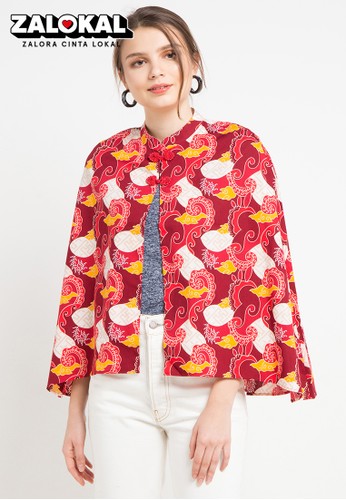 Jual Bateeq Cardigan  Cotton Print Original ZALORA  