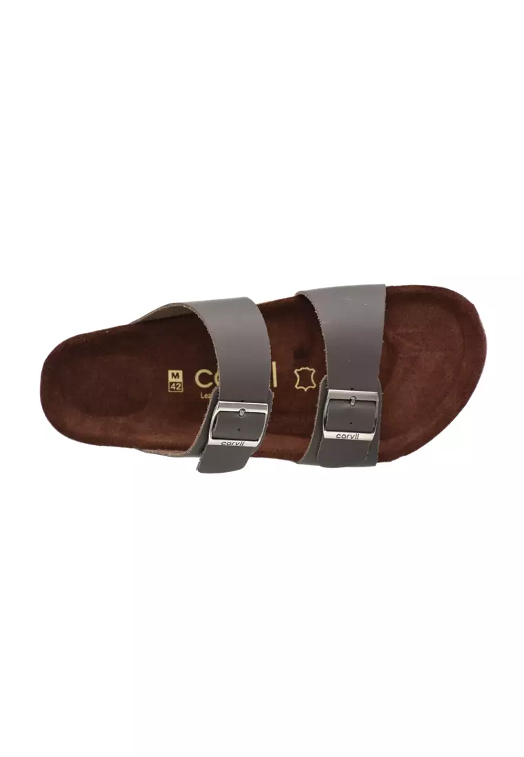 Carvil Sandal Pria Colorado-02 M Dark Brown
