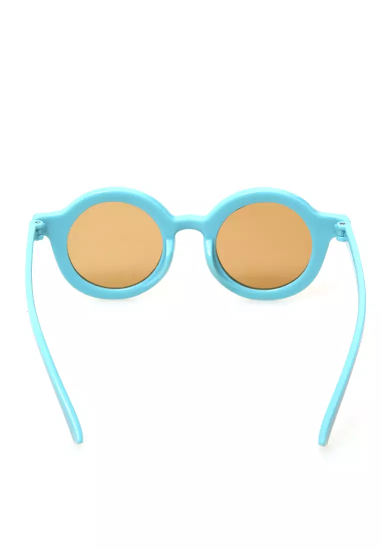 Ulrico Kacamata Anak Unisex UV Protection Kids Sunglasses Cute Design Material Plastic ORIGINAL - Blue