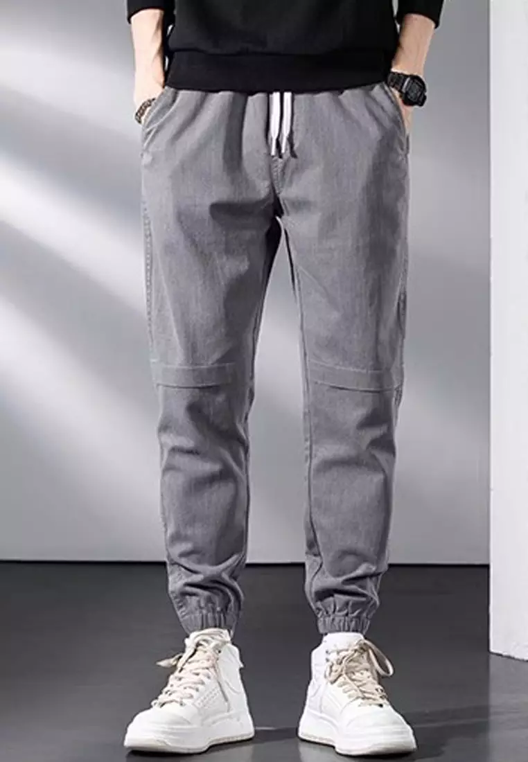 Thin jogging pants shop