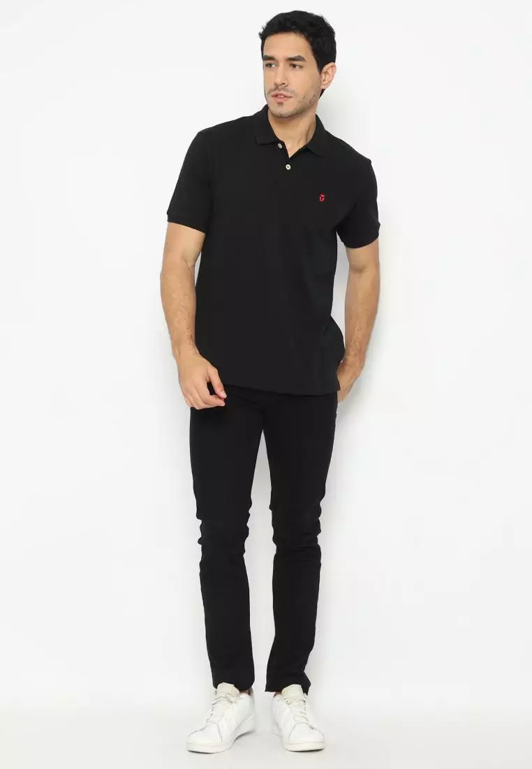 MATSUDA Kaos Polo Shirt Pria Kerah Kushima