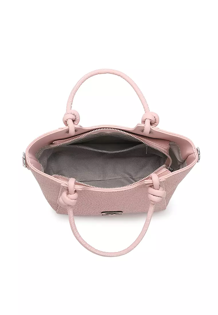 Women's Top Handle Bag / Sling Bag / Crossbody Bag / Shoulder Bag - Pink