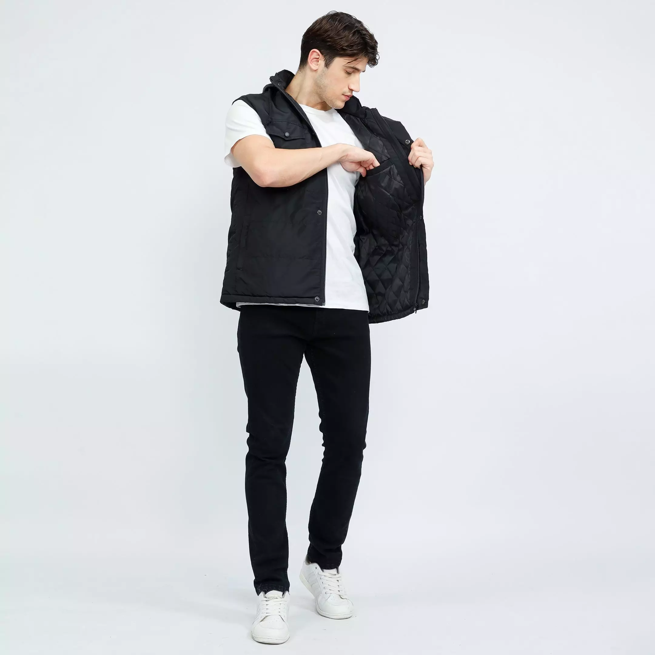 Vest Gloaming Candless Gelembung Rompi Gunung Black