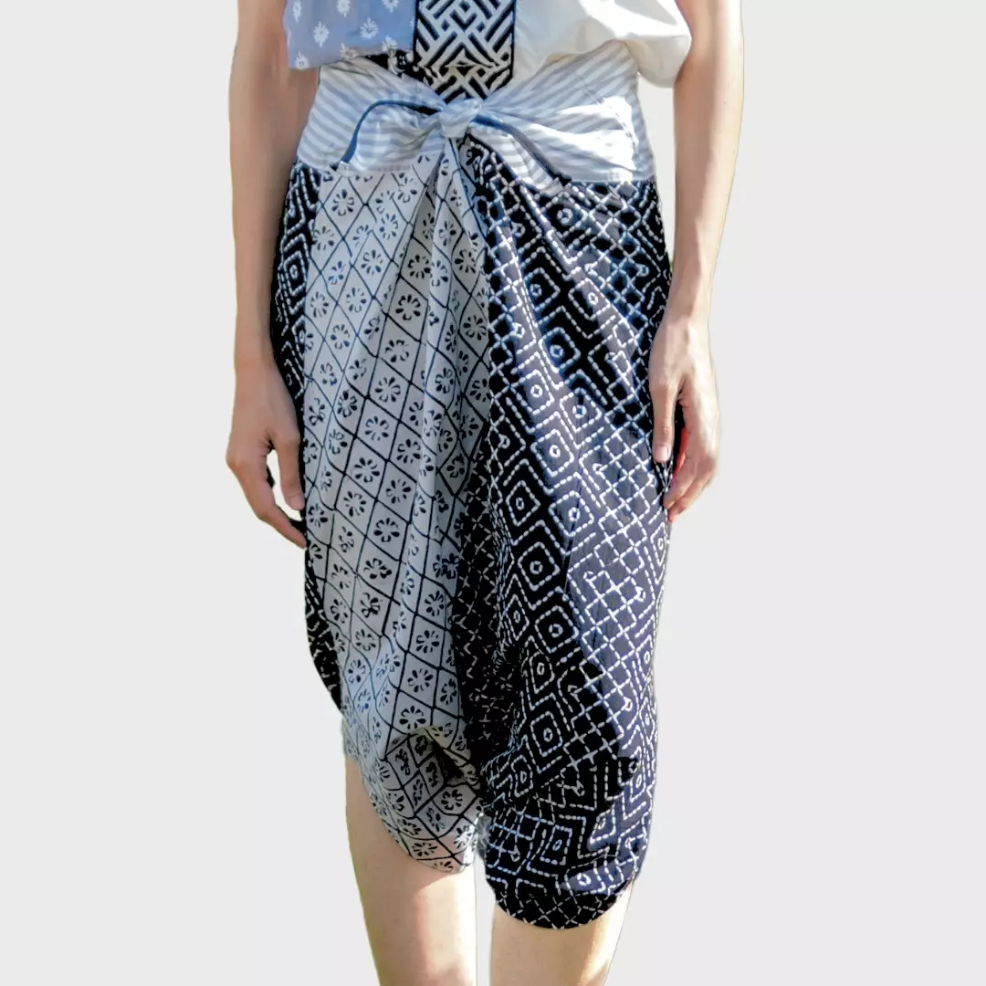 Celana Batik Wanita - Bawahan Batik - Bhatara Batik Mentari Pants - Celana Batik Etnik Modern