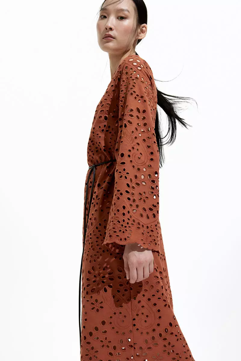 Broderie anglaise dress