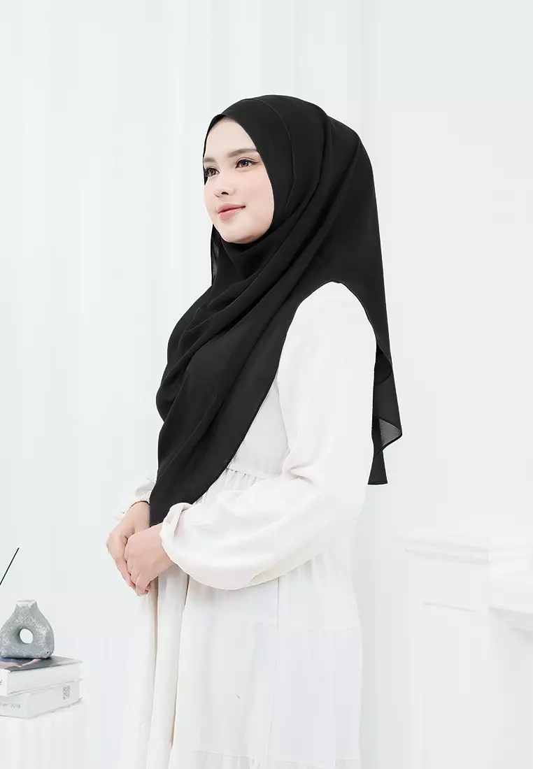 HIJAB INSTAN ZHAZA - BLACK