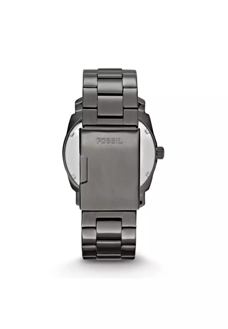 Jual Fossil FOSSIL Machine Smoke Stainless Steel Watch-FS4774 Original ...