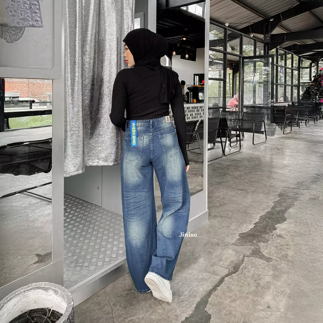 Highwaist Oversize Baggy Loose Jeans 780 WEEKEND