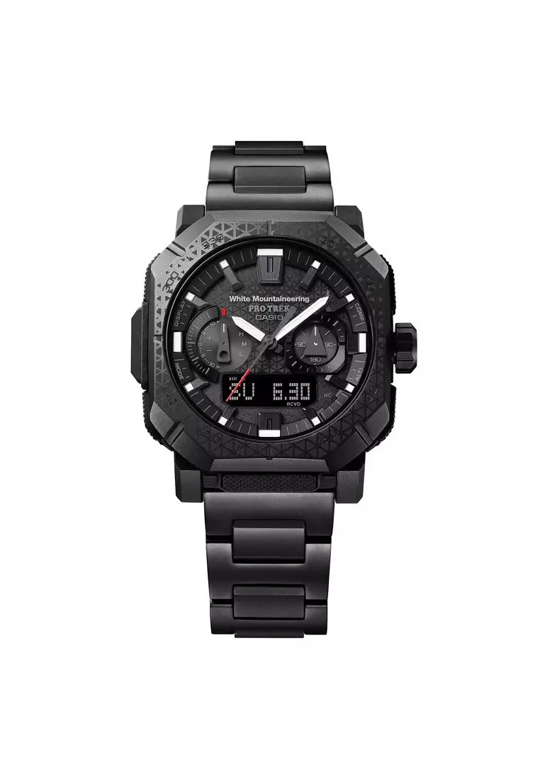 CASIO PRO TREK x WHITE MOUNTAINEERING 限量版 PRW-B1000WM-1