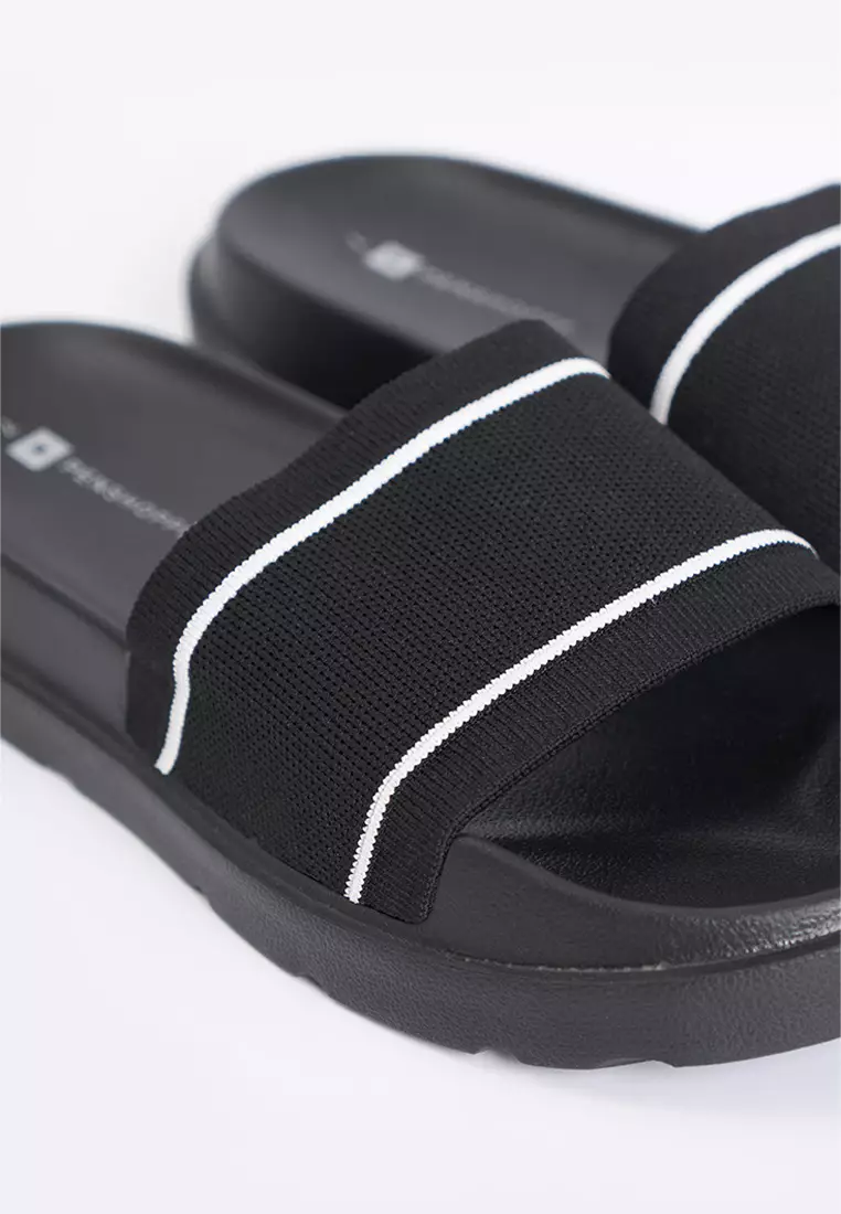 Women's Knitted One Band Slides