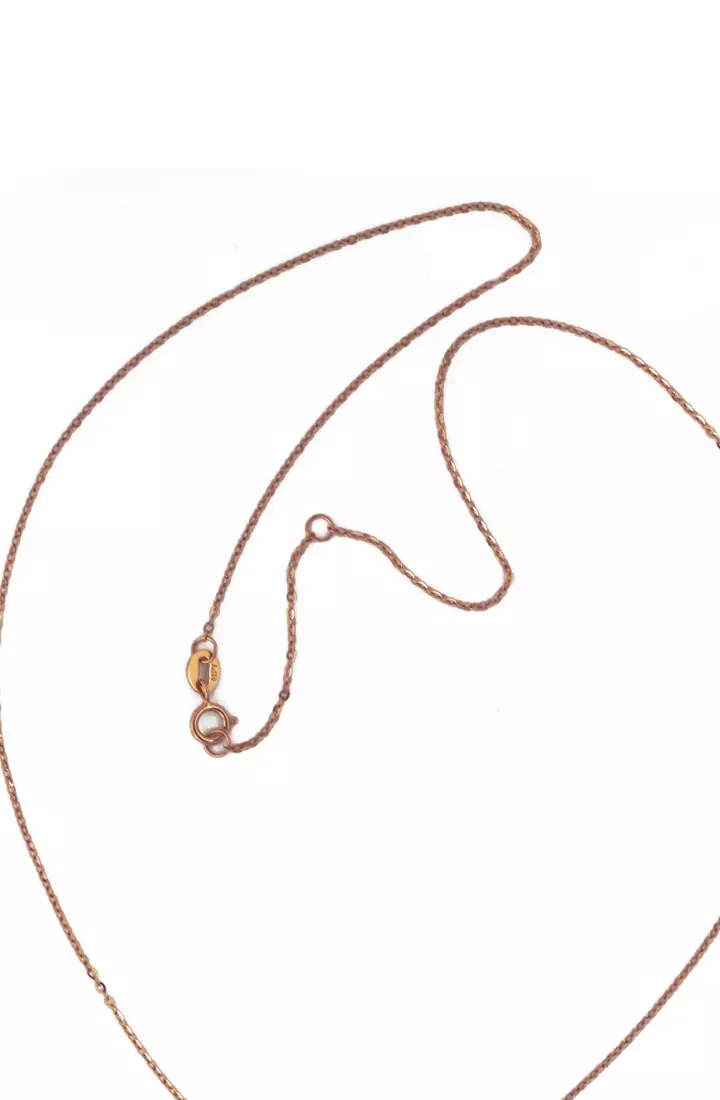 GOLDHEART Necklace, Rose Gold 750 (WN0092052) - 2.01g