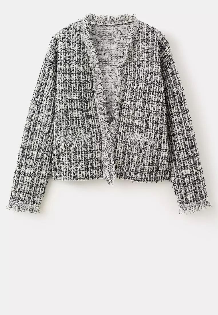 Oversized Tweed Jacket