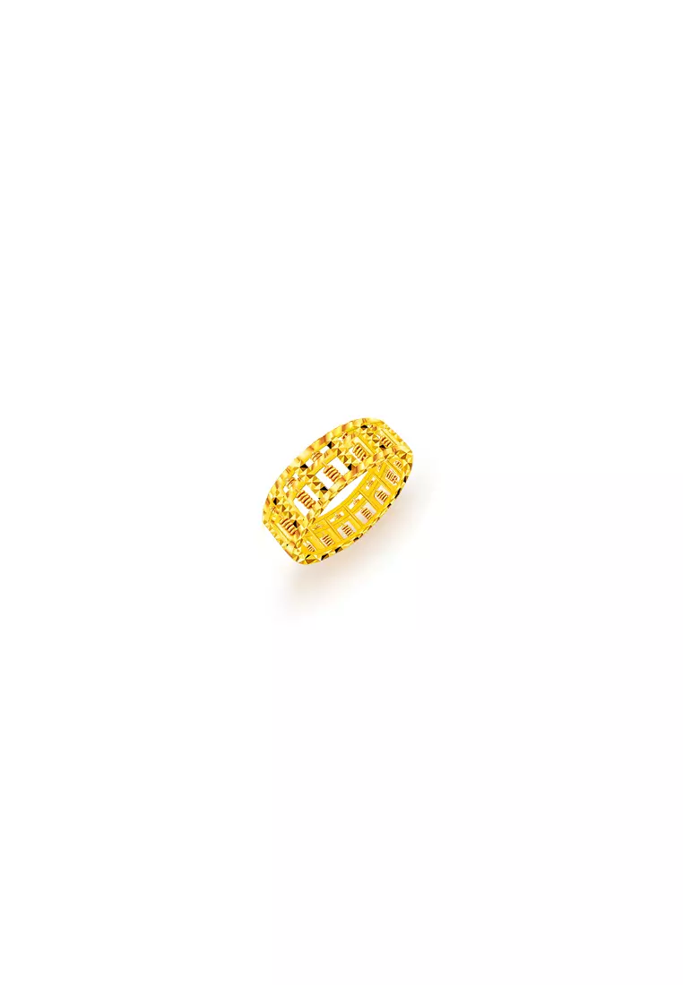 MJ Jewellery 916/22K Gold Abacus Ring C91