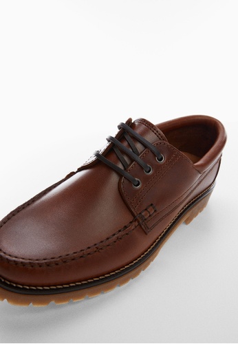 leather boat