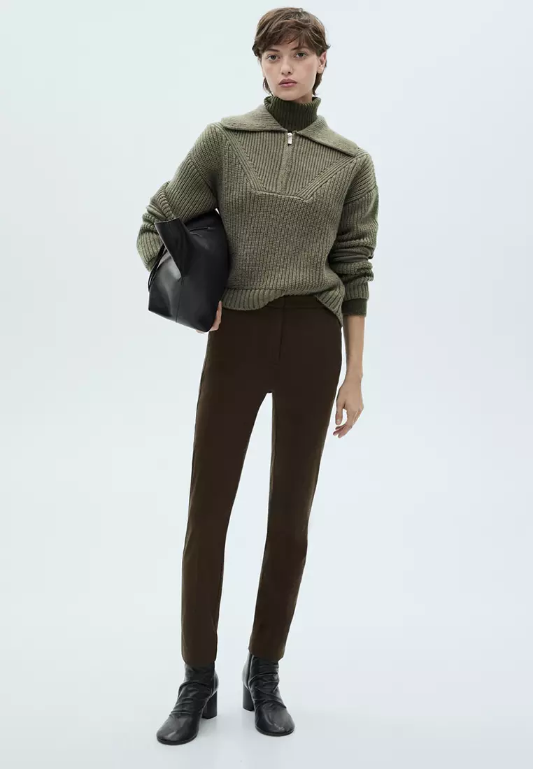 Crop Skinny Trousers