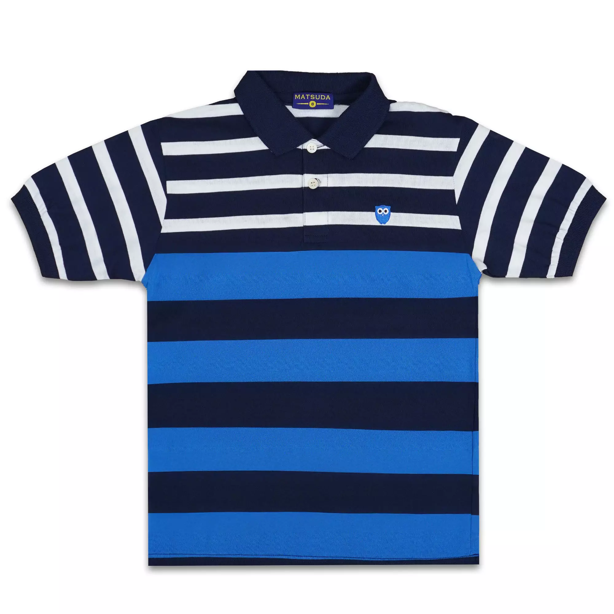 Matsuda baju kaos polo anak laki laki katun umur 2-12 Simba Navy