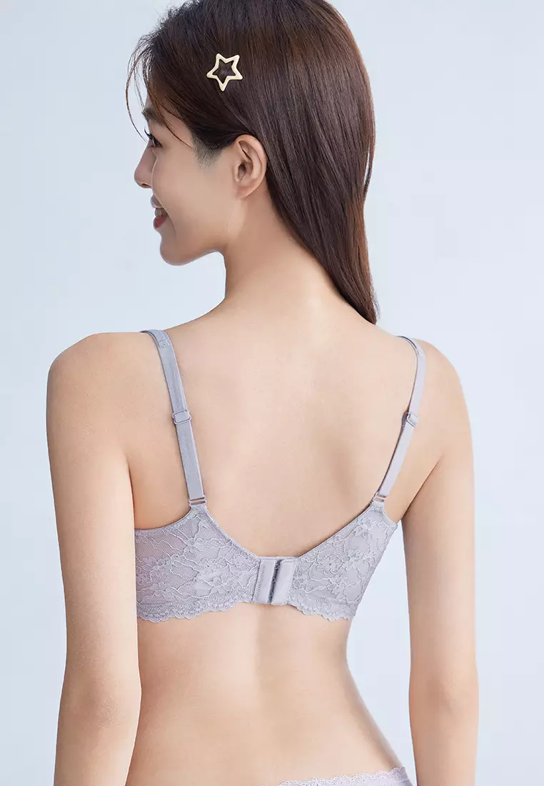TRINA PUSH-UP WIRELESS LACE BRA FOR WOMAN GIRL BR14606
