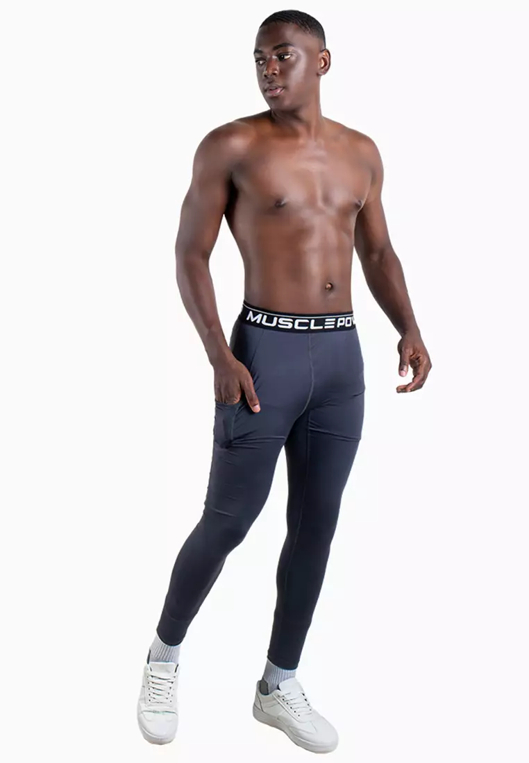 男士速干高弹紧身裤