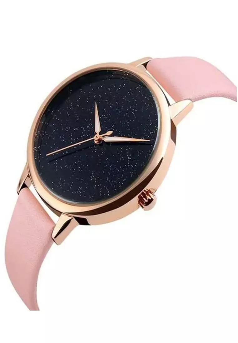 Jam Tangan Casual Analog Wanita Waterproof Strap Tali Material PU Leather RW11 ORIGINAL