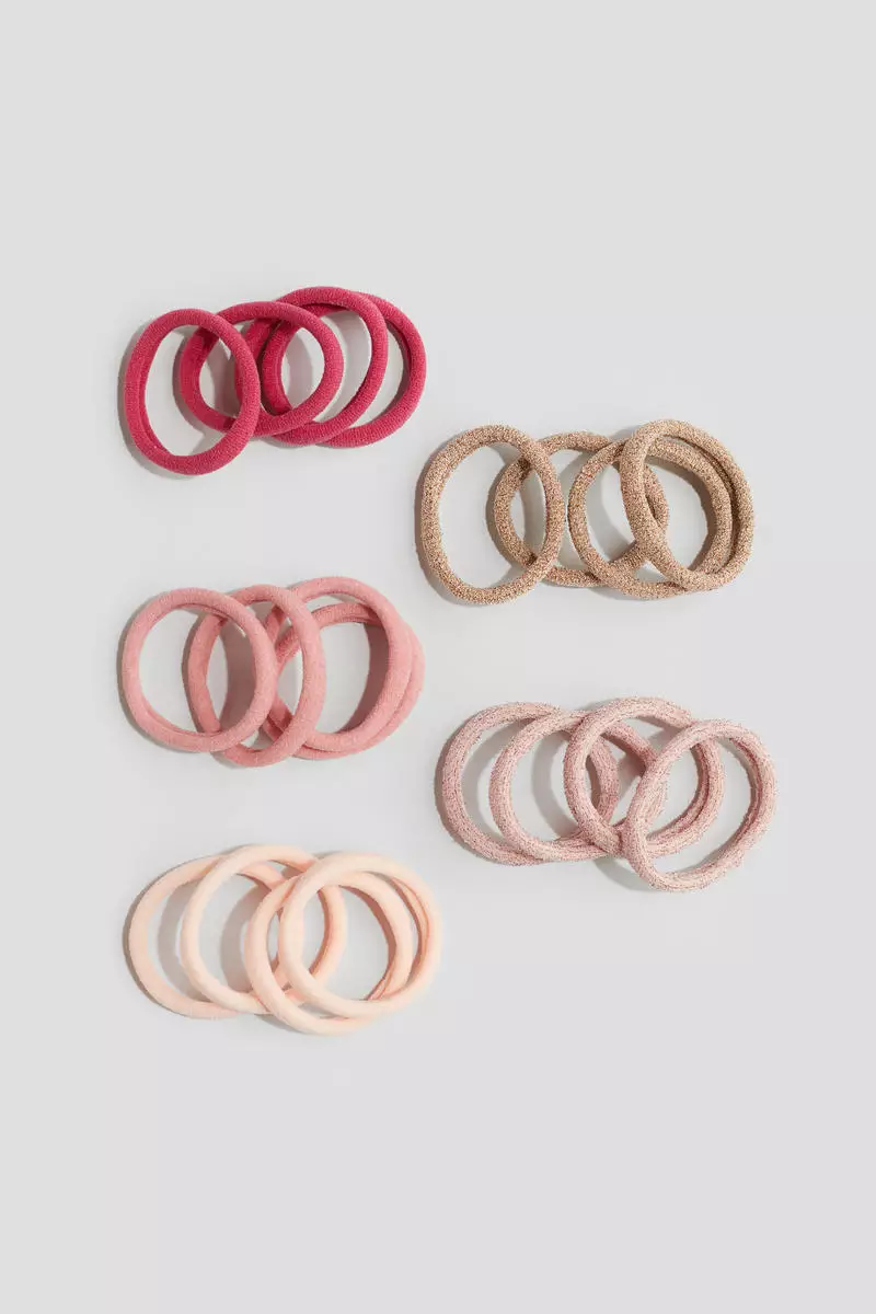 20-pack hair elastics