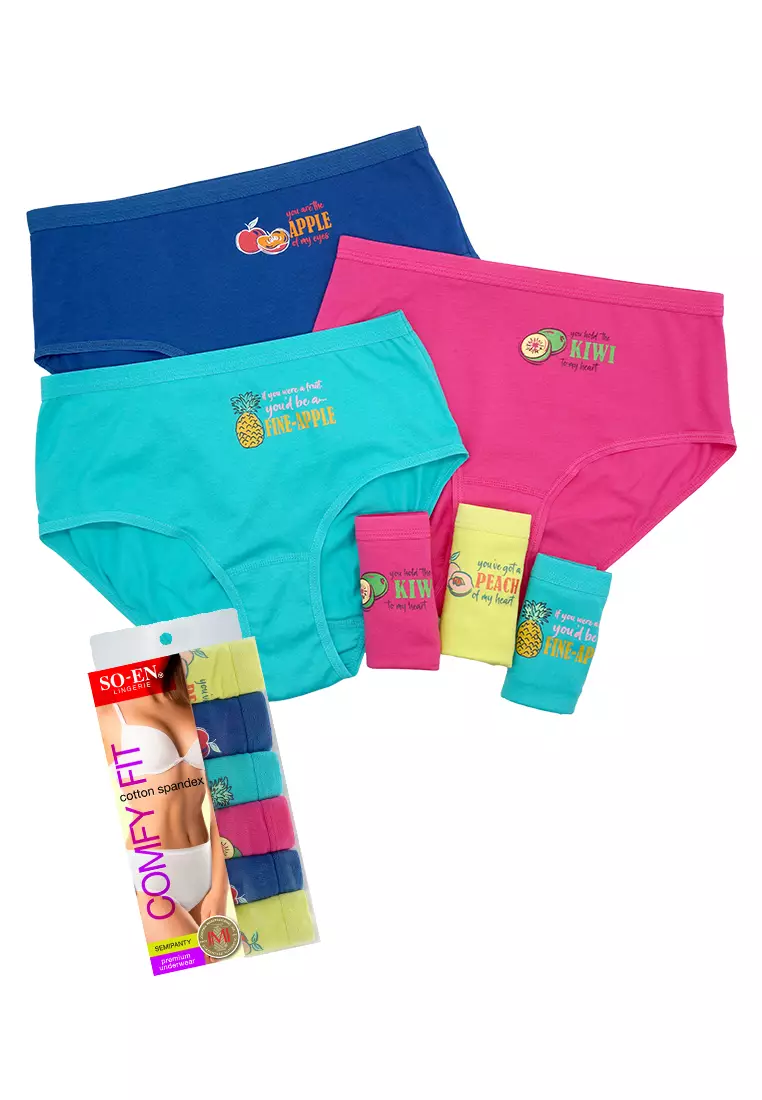 Bench - Womens Essential Multipack Underwear 'MARY' 3 Pack Thong